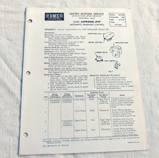 1958 Oldsmobile Super 88 98 Original Gm Autronic Eye Servicerepair Info Nos 1958 Oldsmobile Super 88 98 Original Gm Autronic Eye Servicerepair Info Nos