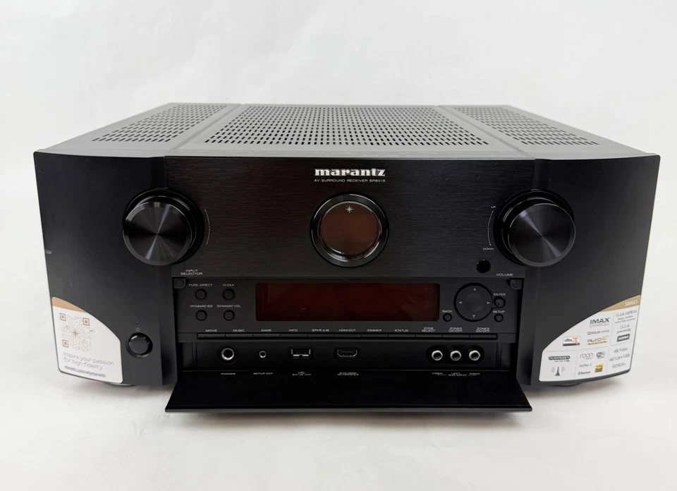 Marantz SR8015 AV Receiver 11.2-Ch 8K HDMI Upscaling Auro-3D IMAX - No Remote - Image 2 of 4