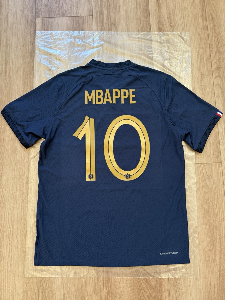 2022 World Cup Nike ADV France Kylian Mbappe Home Player Issue