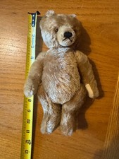 Original 1950 Steiff Glass Eyed Mohair Plush Bear