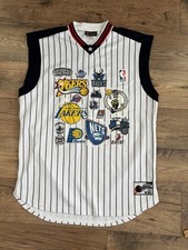Nike Men's 8 PLAYER Multiple Teams Basketball Jersey VERY RARE Vintage