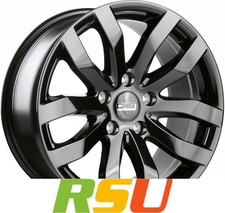 CMS C22 complete black glossy 7.5x17" ET35 LK5 112 ML 66.5 Alufelgen 17 Zoll