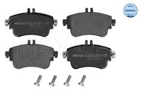 Meyle Bremsbelagsatz, Scheibenbremse 0252532619