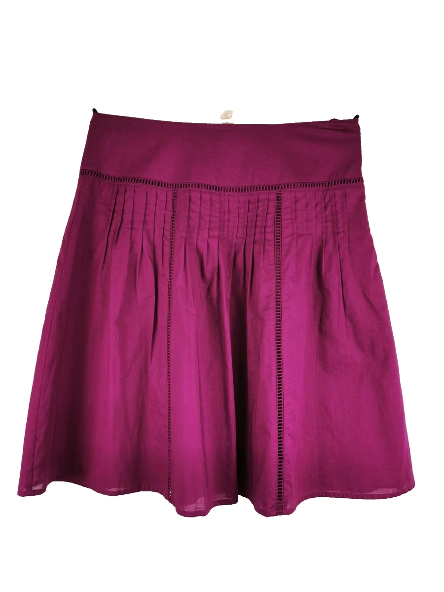 Buy Marks & Spencer Women Textured Mini A Line Skirt With Wool - Skirts