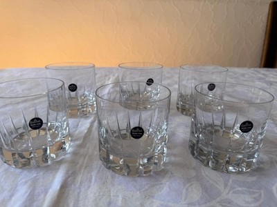 Rosenthal Studio-Linie Whiskygläser Form25100 - 6er Set mit Box & Unterlagen