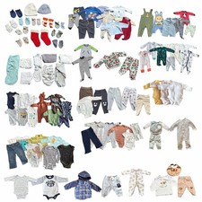 HUGE Baby Clothing  Essentials Lot  Newborn  6 Months  85 Pieces