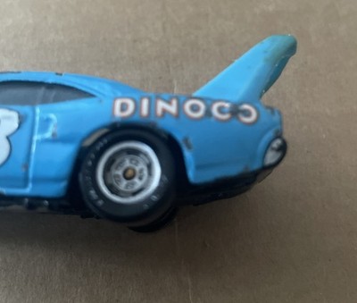 Disney Pixar Cars Damaged King #43 Mattel 1:55 Diecast Metal Toy