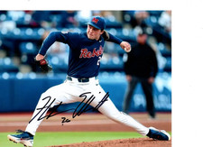 HUNTER ELLIOTT OLE MISS REBELS BASEBALL SIGNED/AUTOGRAPHED 8X10 PHOTO W/COA #3