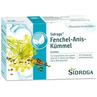 Sidroga Fenchel Anis KüMmel Tee Filterbeutel, 40 G Pzn 03374876
