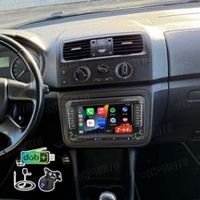 DAB+ Für VW Skoda Fabia 2 2007-2013 Apple Carplay GPS WIFI Android 15 Autoradio