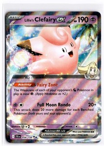 Lillie's Clefairy ex 056/159 Double Rare Journey Together