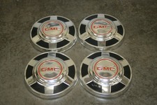 1973-1987 Gmc Truck Dog Dish Hubcaps 73-87 Chevy Gmc Truck 1973-1987 Gmc Truck Dog Dish Hubcaps 73-87 Chevy Gmc Truck