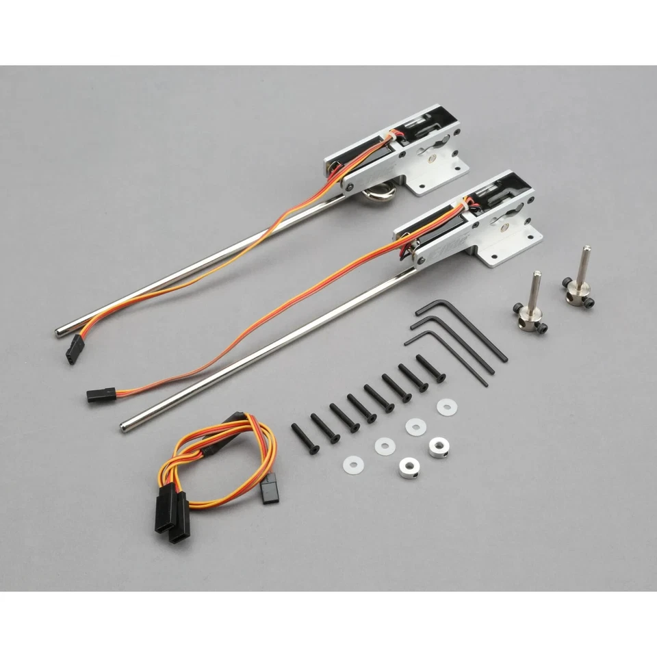 New E-flite Eflite 60-120 90 degree Strut Ready Main Elect Retract Set EFLG500 - Image 2 of 3