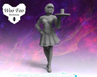 Arvalon 8 Crew 5-4 Yufi 32mm Resin 3D gedruckt Stargrave Sci Fi 