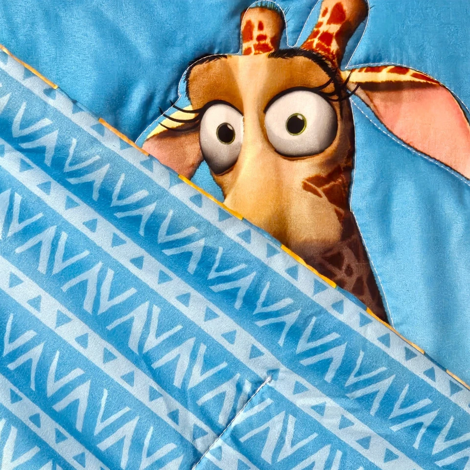 Manta ligera de Madagascar Alex el León Melman Marty 37 pulgadas x 54 pulgadas Foto 4 de 4