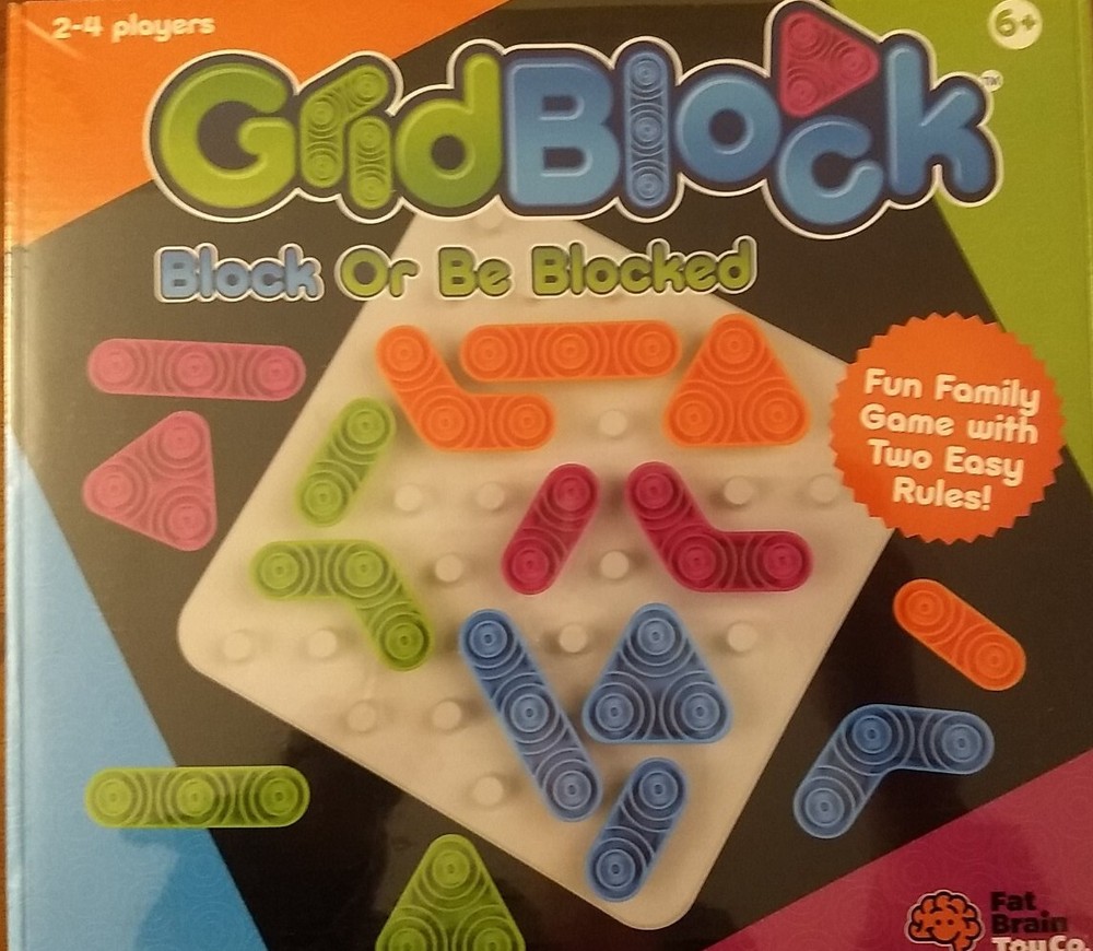 Grid Block Block Or Be Blocked Board Game