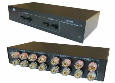 TC-7220 2-Way Amp Amplifier / Speaker Selector Switch Switcher Splitter Combiner