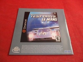 Demolition Racer: No Exit Sega Dreamcast Instruction Manual Booklet ONLY