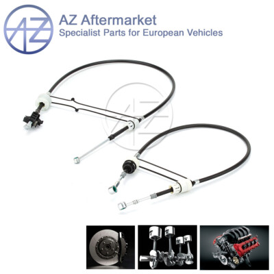 AZ Pair Manual Transmission Gear Shift Cables Fits Alfa Romeo MiTo 2008-2013