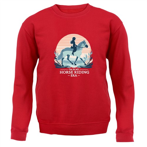 I'm In My Horse Riding Era - Kids Hoodie / Sweater - Horses Riding Rider Love