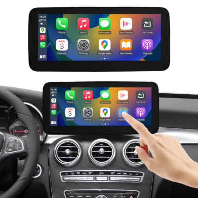 12.3'' Wireless Car Stereo Multimedia Touch Screen For Benz C W205 X253 V W447