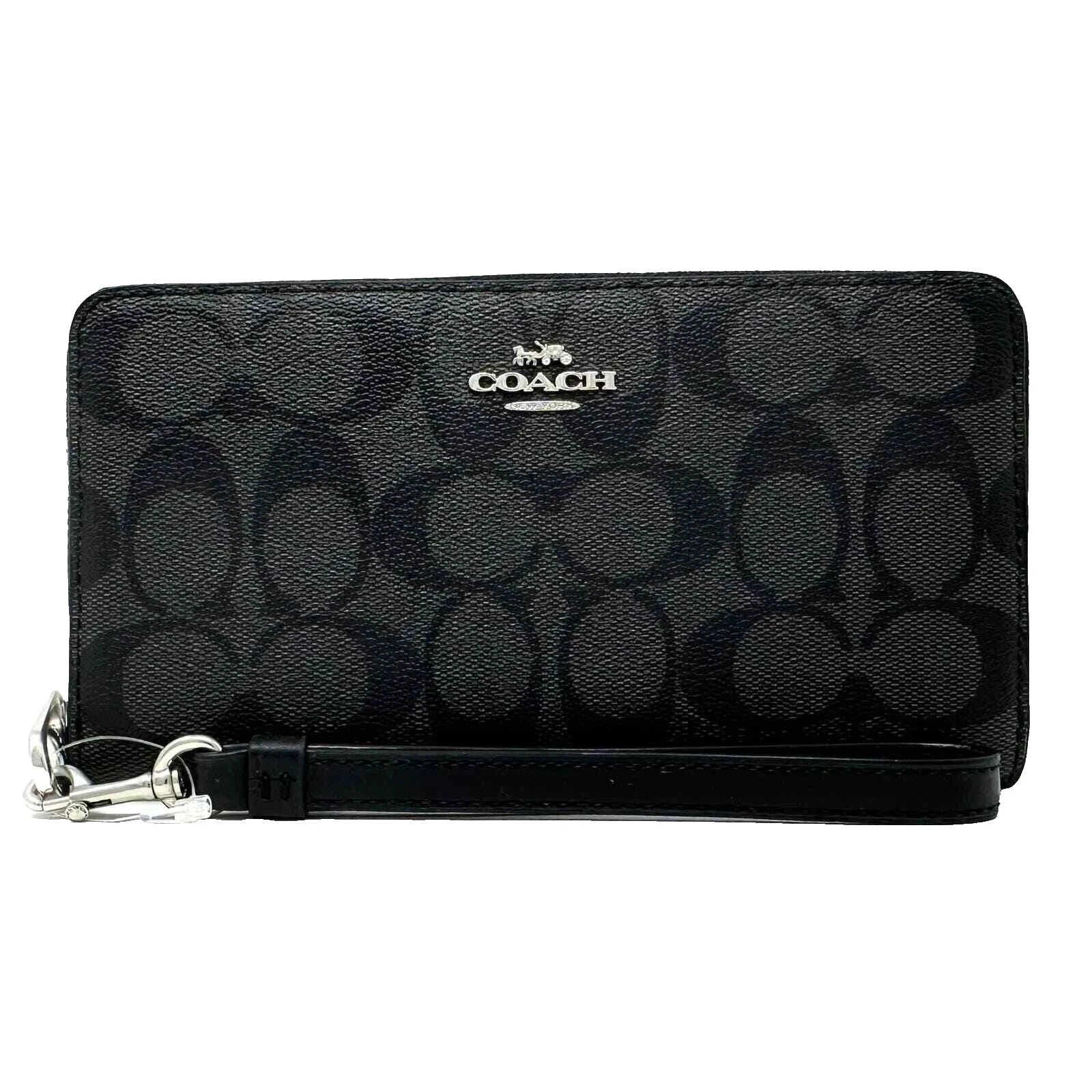 CARTERAS negro de algodón para mujeres