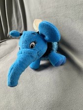 Disney Winnie The Pooh Blue Heffalump Bee Bean Bag Plush 9" Disneyland