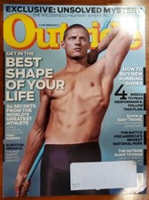 OUTSIDE MAGAZINE: WORLD CHAMPION DECATHLETE TREY HARDEE COVER, JULY 2012