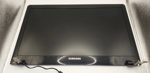 Samsung NP270E5G Screen Assembly 15.6" LCD Display Bezel Hinges Lid Webcam