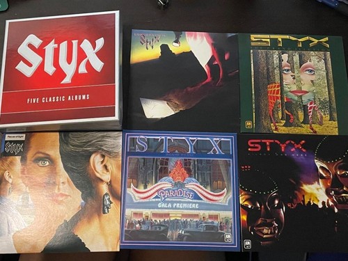 STYX FIVE CLASSIC ALBUMS 5CD BOX SET From Japan - Picture 6 of 19