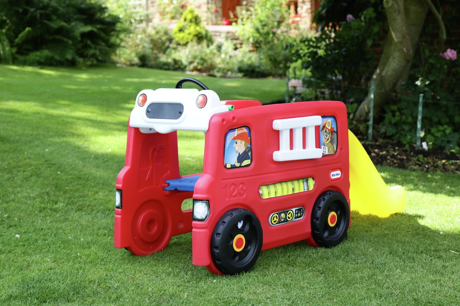little tikes fire station activity gym