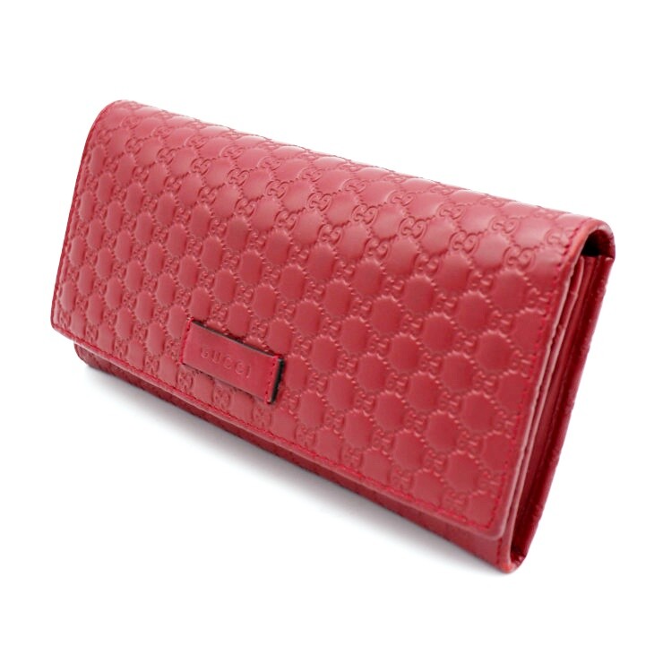 Купить GUCCI wallet 449396 leather Red Guccisima на Аукцион из Америки с  доставкой в Россию, Украину, Казахстан