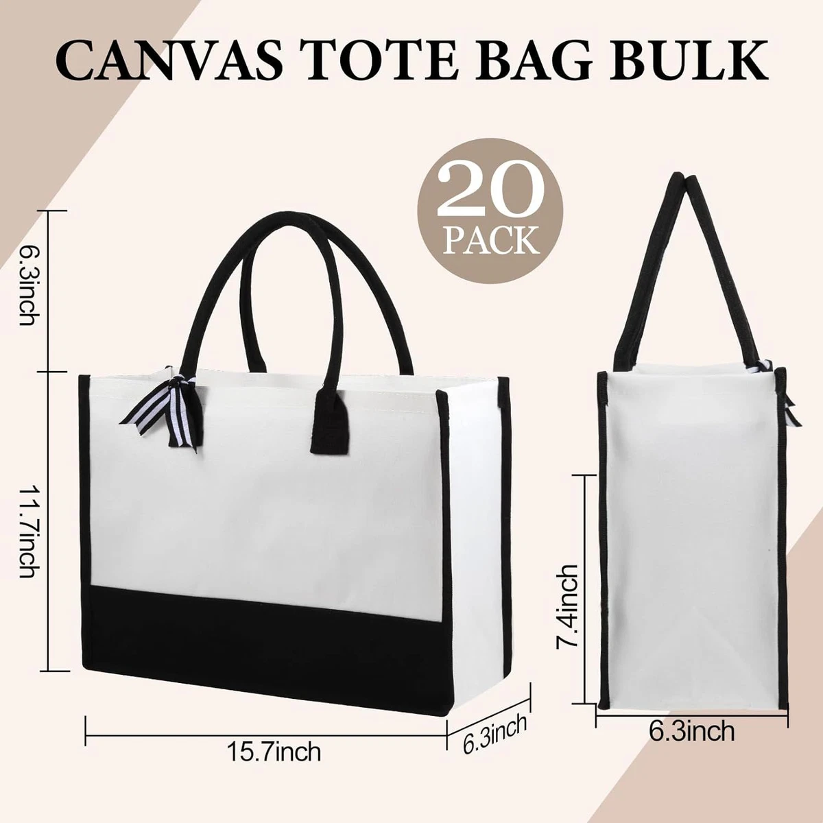 Blank Tote Bags, Buy Bulk