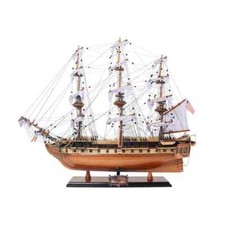 USS Constitution Model Ship & Hat Combo|Old Ironsides Collectible Navy Gift Set