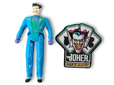 Batman the Animated Series Pogo Stick Joker Figure & Patch Funko Legion