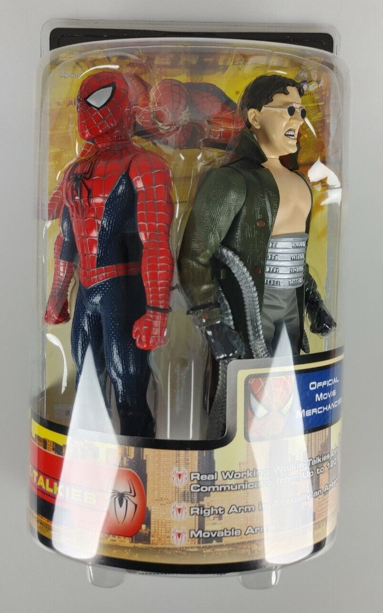 Spider-Man & Dr. Otto Octavius Action Figure Style Walkie-Talkies
