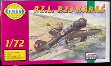 SMER P.Z.L. P.23 Karas 1/72 0858 NIB Model Kit ‘Sullys Hobbies’