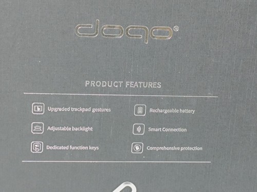 Doqo iPad Pro 11 / Air 10,9 cala etui z klawiaturą w skórzanym etui /towar B _1,59_5 - Zdjęcie 7 z 24