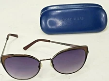 Lucky Brand Cat 3 UV protect, 57-17, 142 Gunmetal Monterey Sunglasses & Case