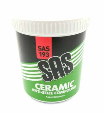 1 x Keramik Anti-Seize Compound Paste 500g Wanne SAS193 Fettschmiermittel Bremsen