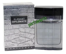 Elegant Diplomate Gentlemen By Johan.b 2.8oz/85ml Edt Spray New In Box