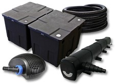 SunSun Filter Kit 60000L Pond with 72W Pond Clarifier, 40W Eco Pump 25m Hose