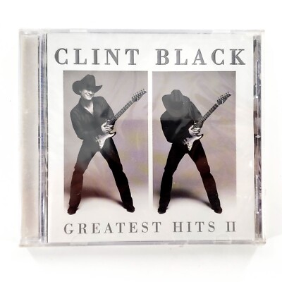 Greatest Hits, Vol. 2 by Clint Black (CD, Nov-2001, RCA) Torn Cellophane BMG New