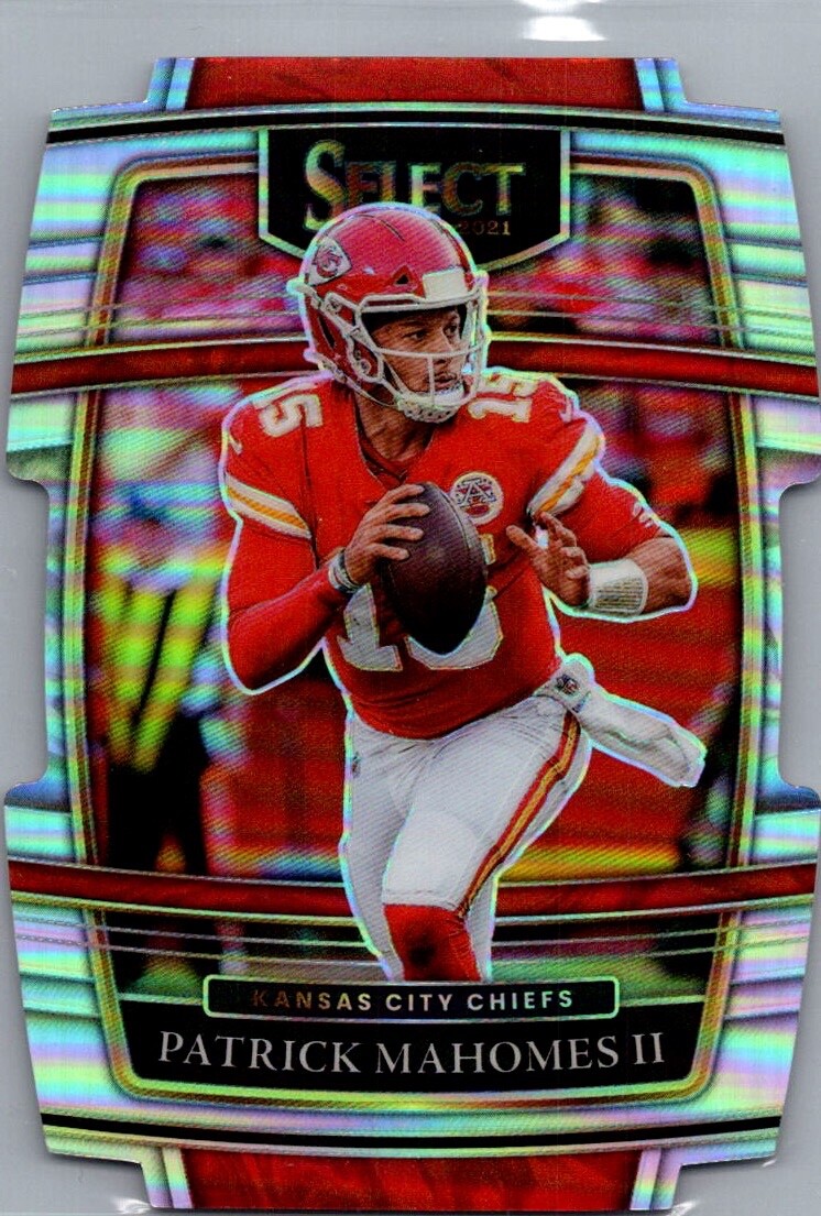 2021 Panini Select Concourse Silver Prizm Die-Cut #2 Patrick Mahomes II Chiefs