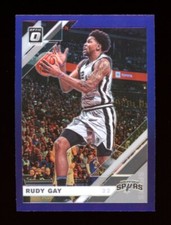 2019-20 Panini Donruss Optic RUDY GAY Purple Prizm Parallel #137 San Antonio