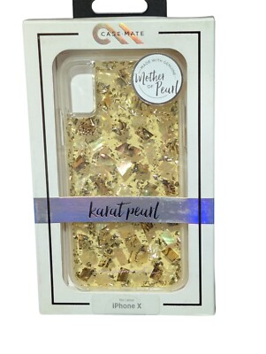 i8. Case-Mate Karat Pearl case for iPhone X / XS, In ''Real'' Mother of Pearl