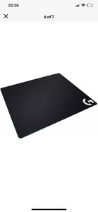 Logitech G640 Cloth Gaming Mouse Pad 460 X 400mm Thickness 3mm Rollable Black Ebay