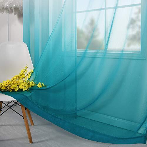 Curtains 84 Inch Length for Bedroom Coastal Decor Pair Set 2 Panels