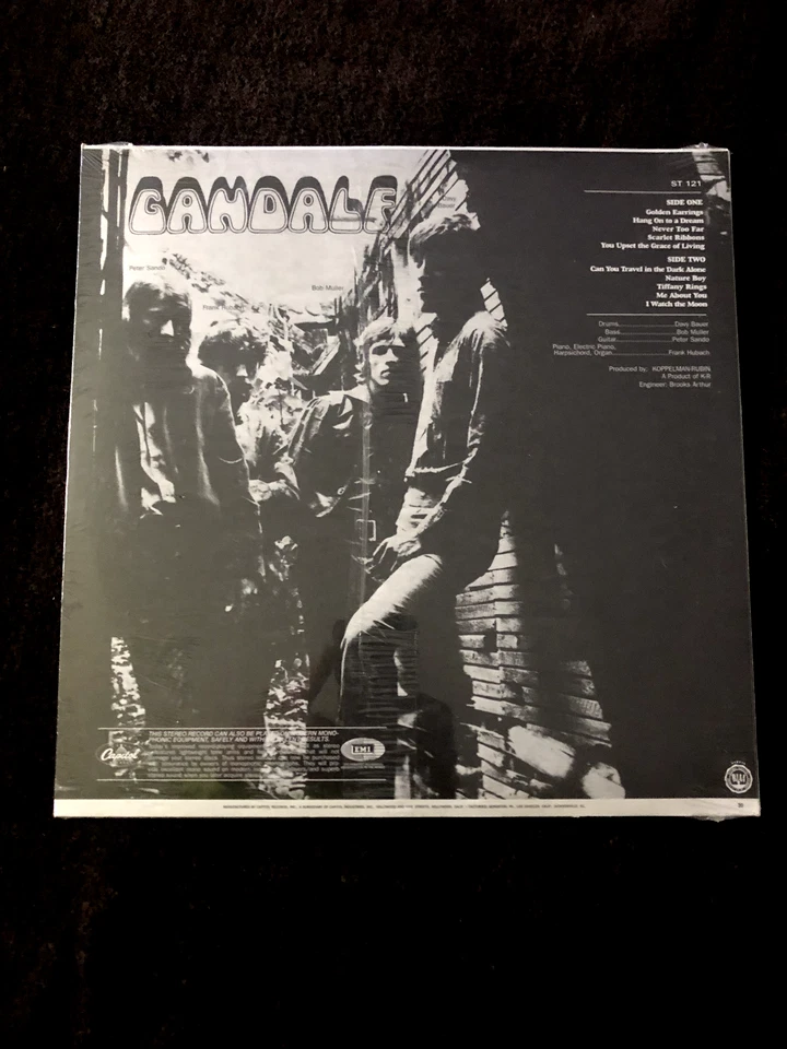 Gandalf S/T Vinyl Record Album SEALED LP Capitol ST 121 REISSUE PSYCH GRAIL RARE - Image 2 of 2