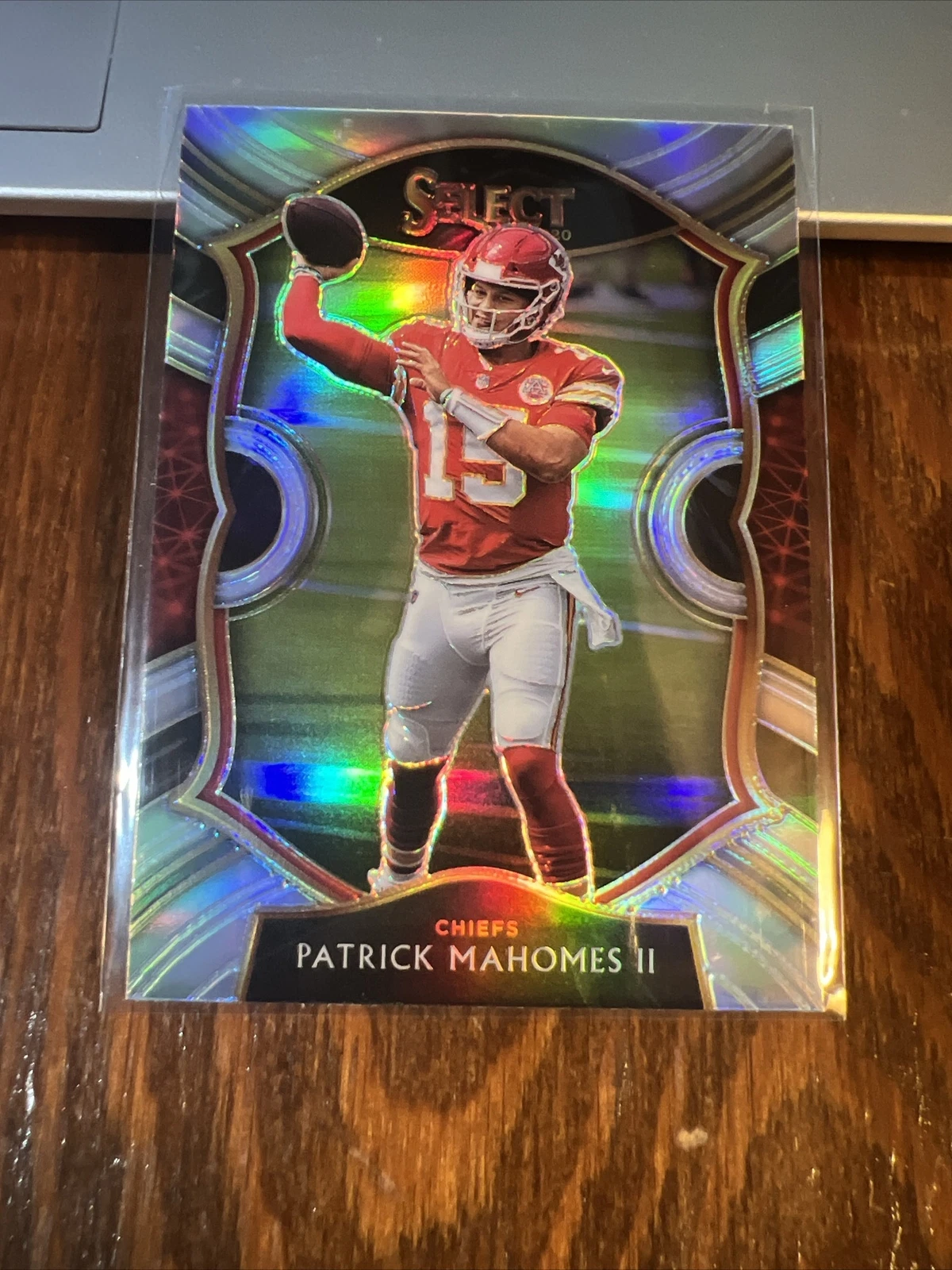 Patrick Mahomes II 2020 Panini Select Concourse Silver Prizm #2 Chiefs
